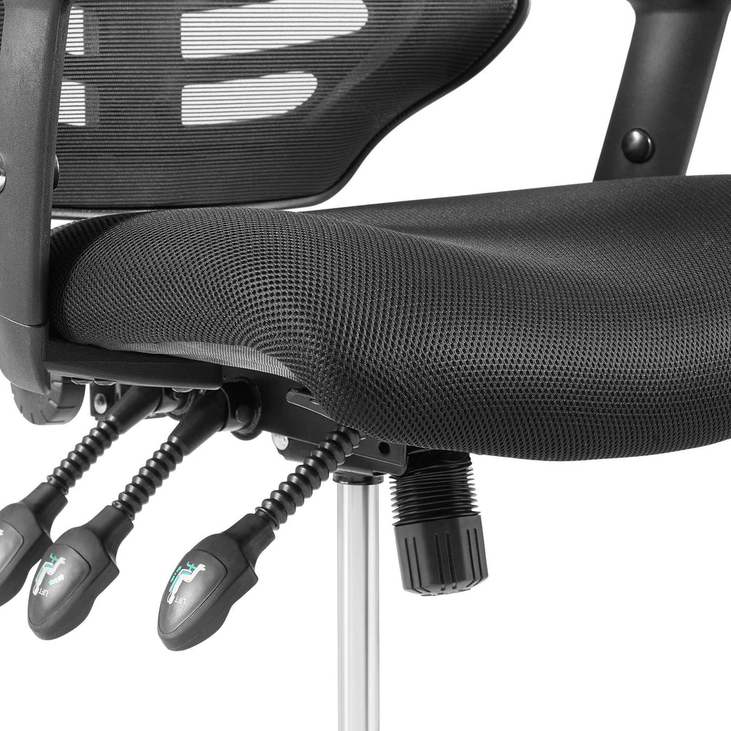 Calibrate Mesh Drafting Chair in Black