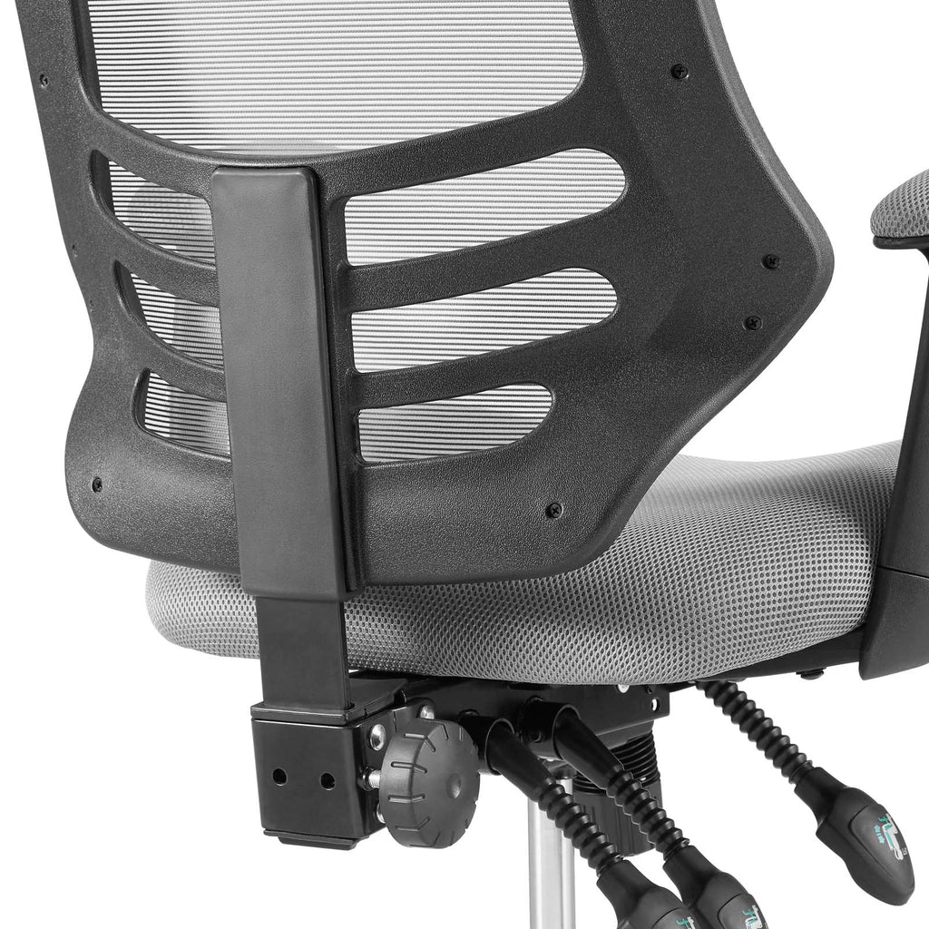 Calibrate Mesh Drafting Chair in Gray