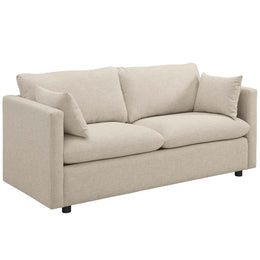 Activate Upholstered Fabric Sofa in Beige