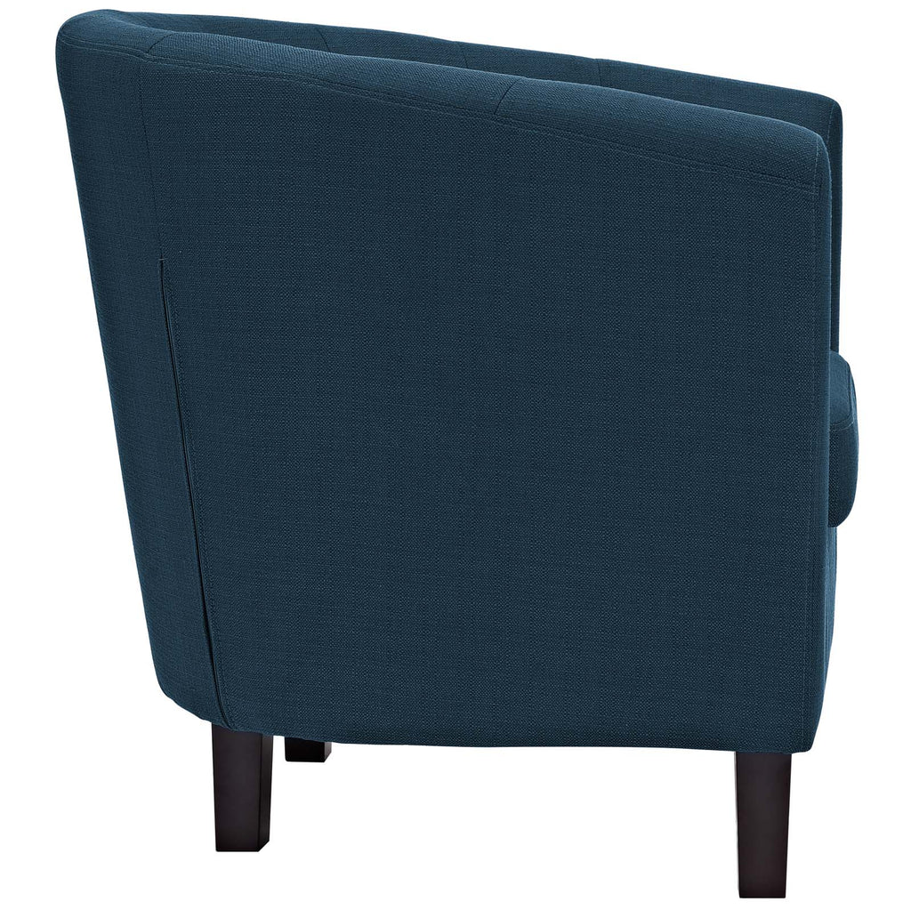 Prospect 2 Piece Upholstered Fabric Loveseat and Armchair Set in Azure