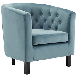 Prospect 2 Piece Performance Velvet Armchair Set in Sea Blue