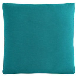 Commix Down Filled Overstuffed Ottoman in Teal