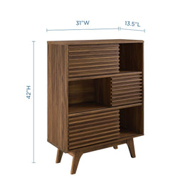 Render Three-Tier Display Storage Cabinet Stand