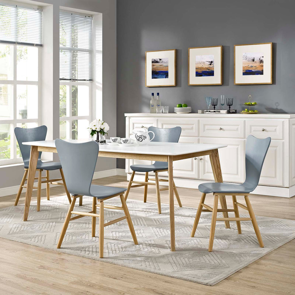 Cascade Dining Chair Set of 4 in Gray