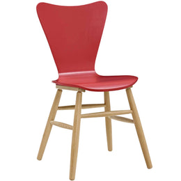 Cascade Dining Chair Set of 4 in Red