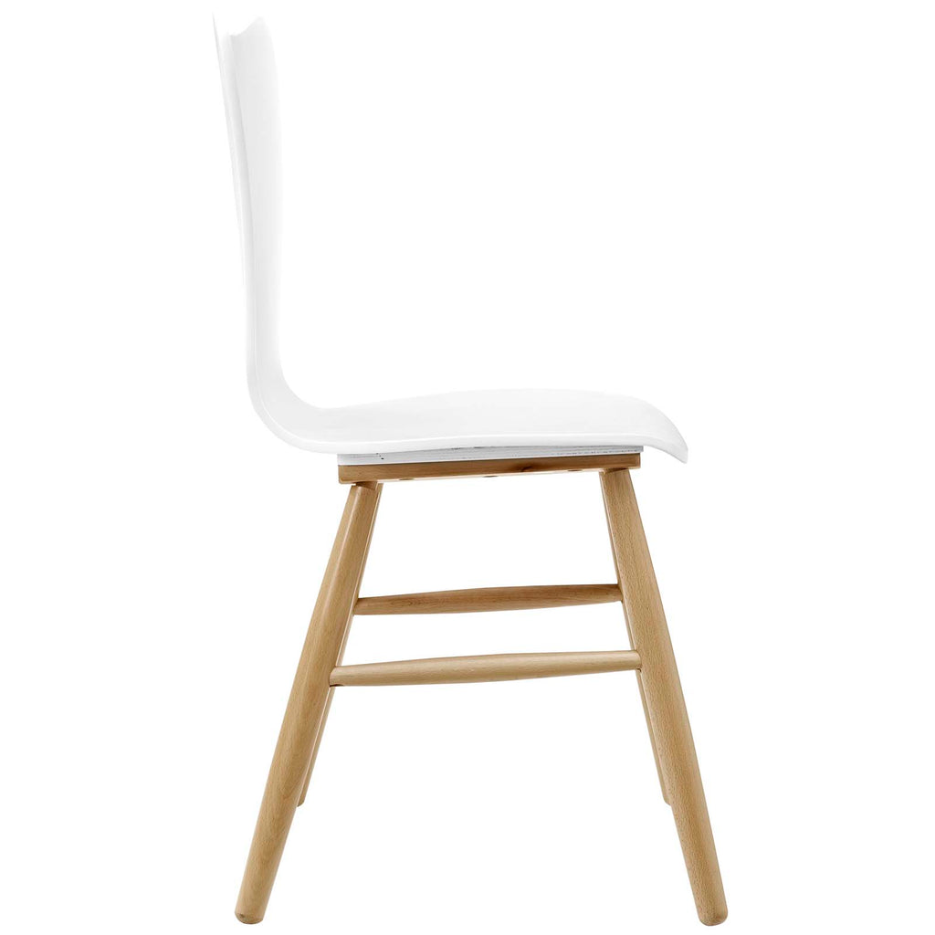 Cascade Dining Chair Set of 4 in White