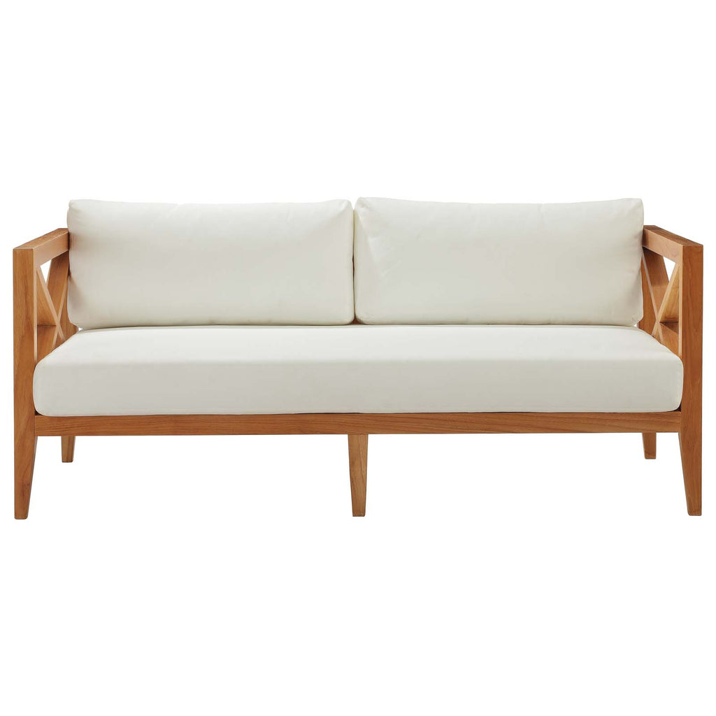 Northlake Outdoor Patio Premium Grade A Teak Wood Sofa