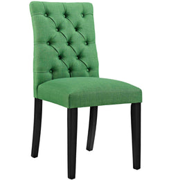 Duchess Dining Chair Fabric Set of 4 in Green