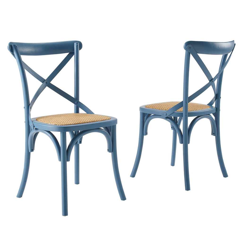 Gear Dining Side Chair Set of 2 in Harbor