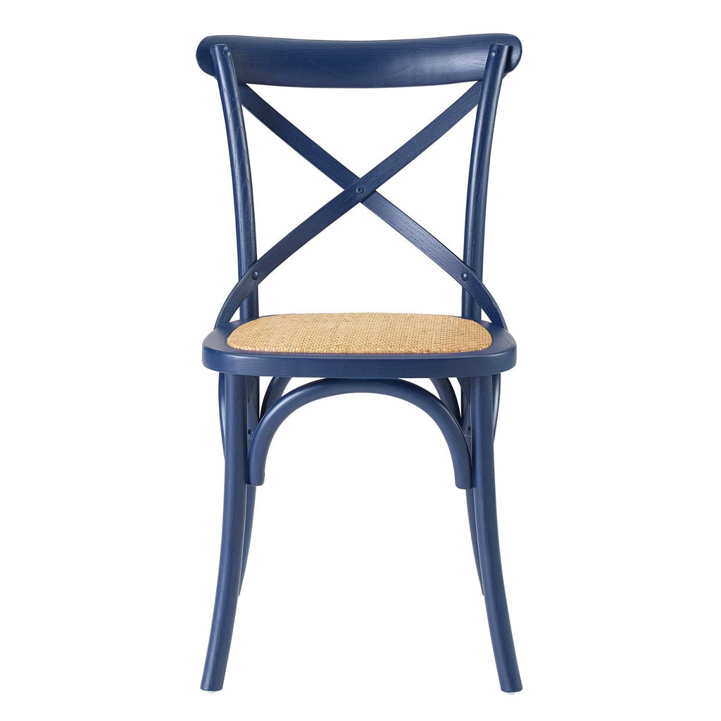 Gear Dining Side Chair Set of 2 in Midnight Blue