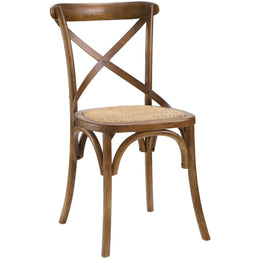 Gear Dining Side Chair Set of 2 in Walnut