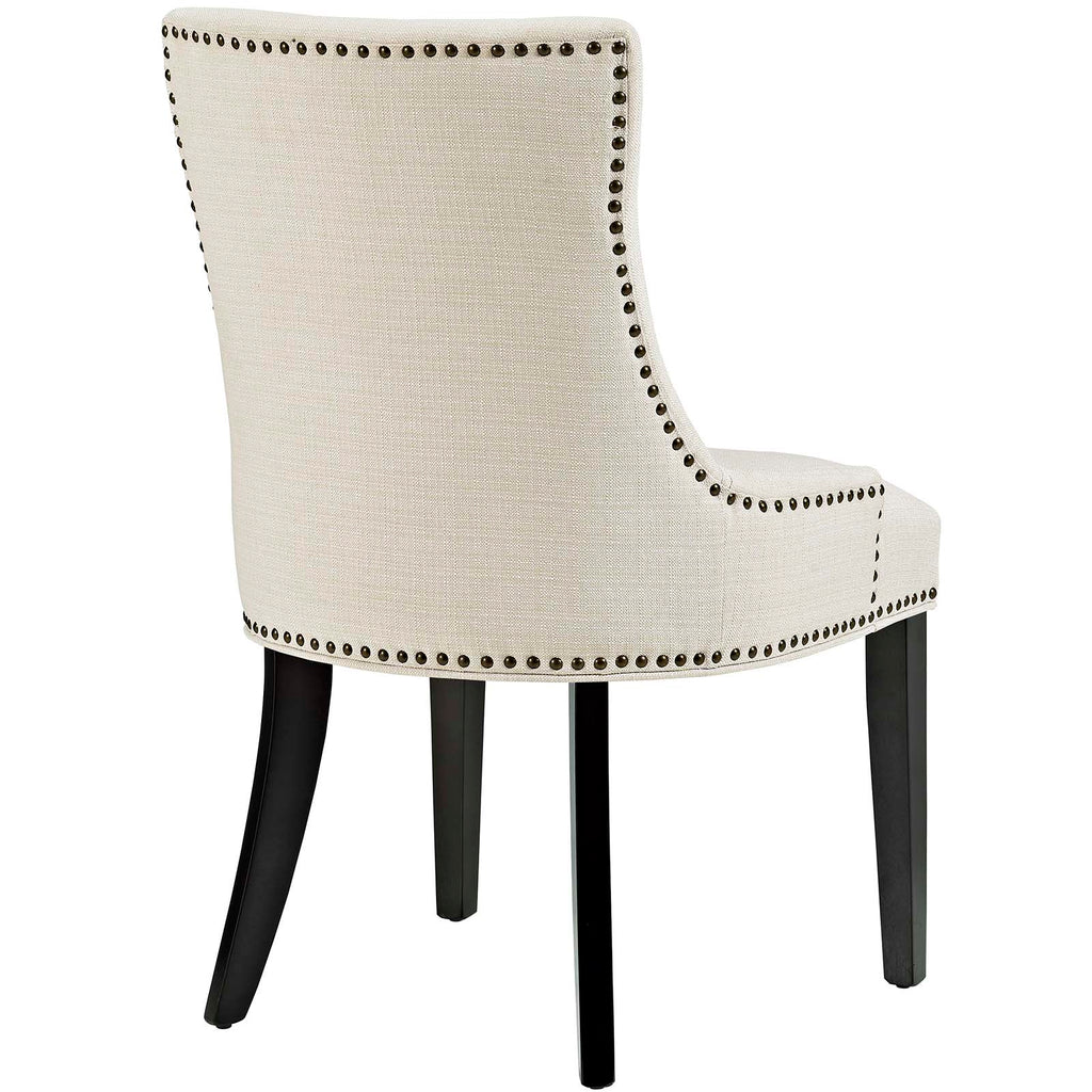 Marquis Dining Chair Fabric Set of 4 in Beige