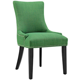 Marquis Dining Chair Fabric Set of 4 in Green