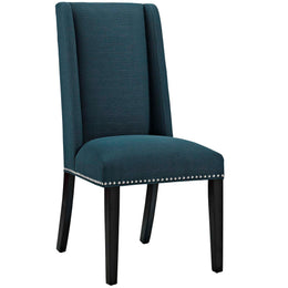 Baron Dining Chair Fabric Set of 4 in Azure