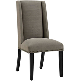 Baron Dining Chair Fabric Set of 4 in Granite