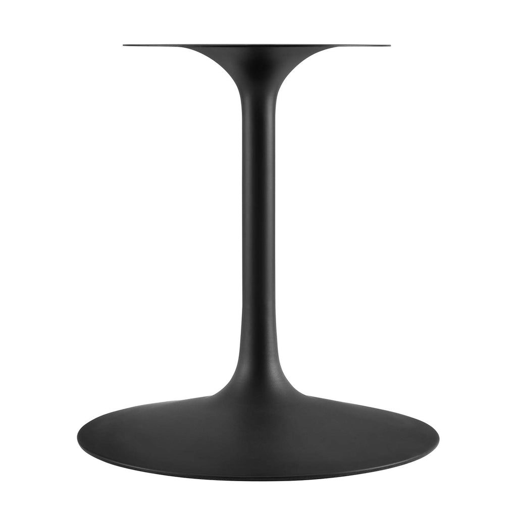 Lippa 78" Oval Wood Dining Table in Black White
