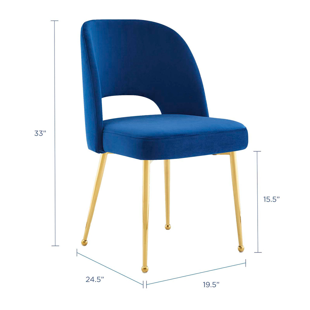 Rouse Dining Room Side Chair in Navy