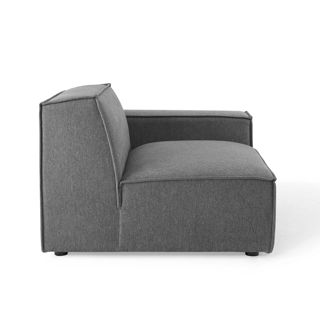 Restore Right-Arm Sectional Sofa Chair in Charcoal