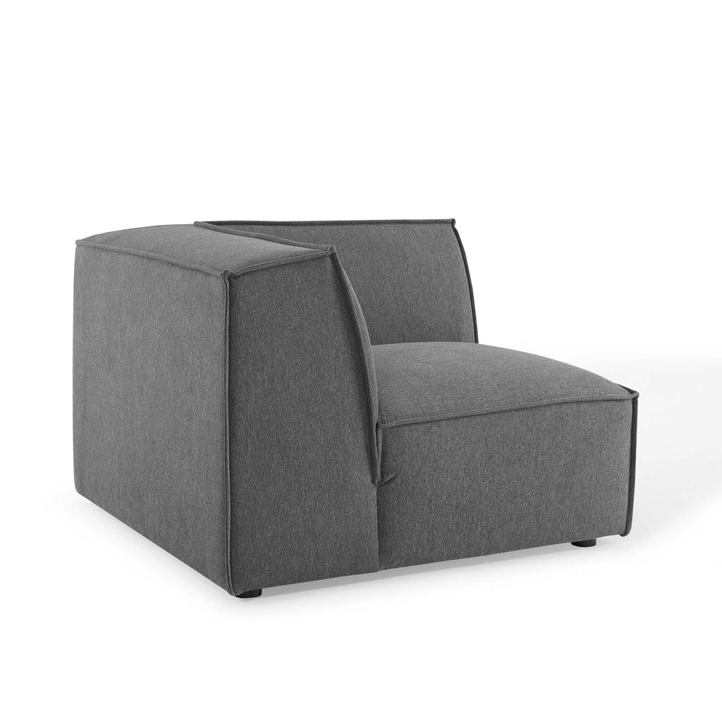 Restore Sectional Sofa Corner Chair in Charcoal