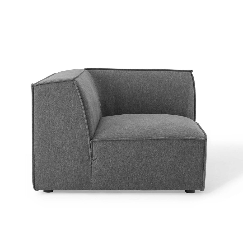 Restore Sectional Sofa Corner Chair in Charcoal