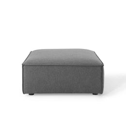 Restore Ottoman in Charcoal