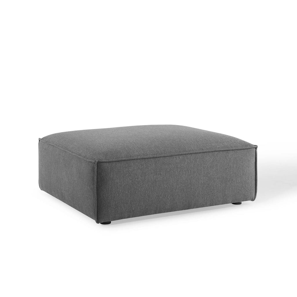 Restore Ottoman in Charcoal