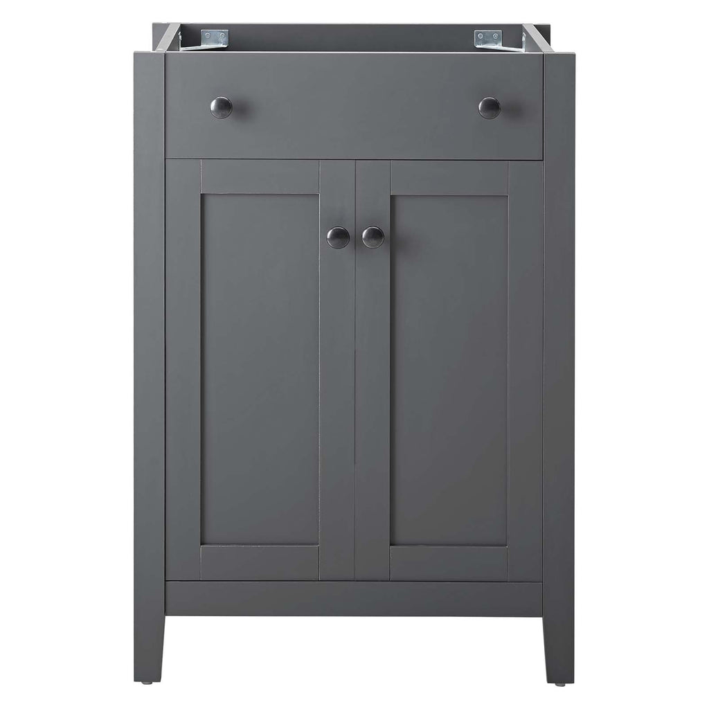 Nantucket 24" Bathroom Vanity Cabinet (Sink Basin Not Included) in Gray