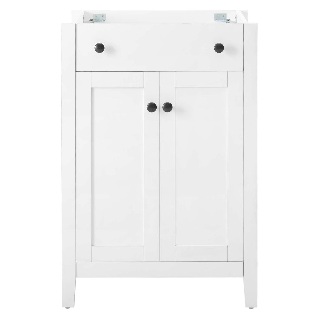 Nantucket 24" Bathroom Vanity Cabinet (Sink Basin Not Included) in White