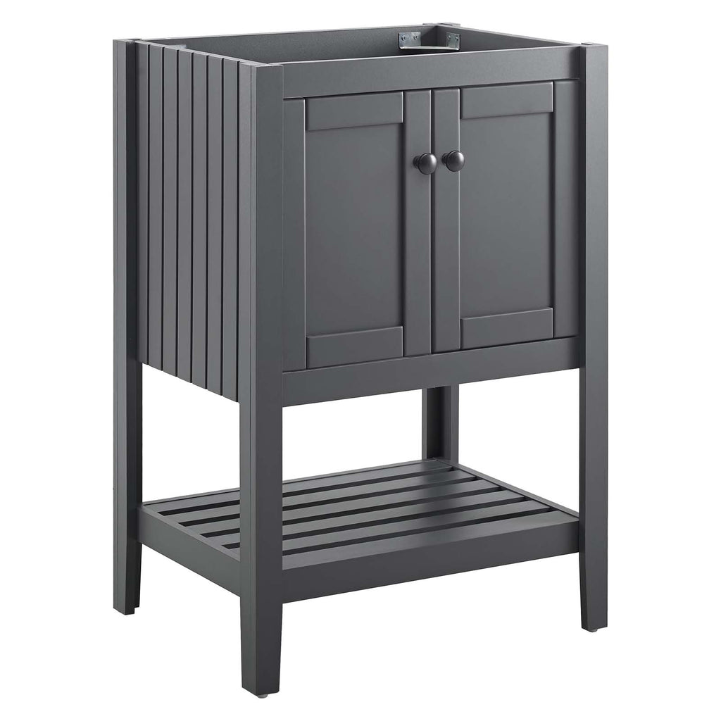 Prestige 23" Bathroom Vanity Cabinet (Sink Basin Not Included) in Gray
