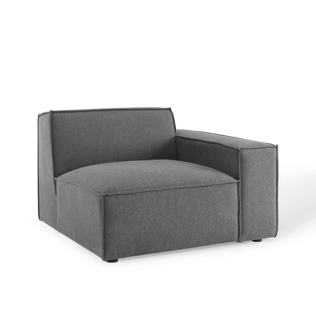 Restore 3-Piece Sectional Sofa in Charcoal