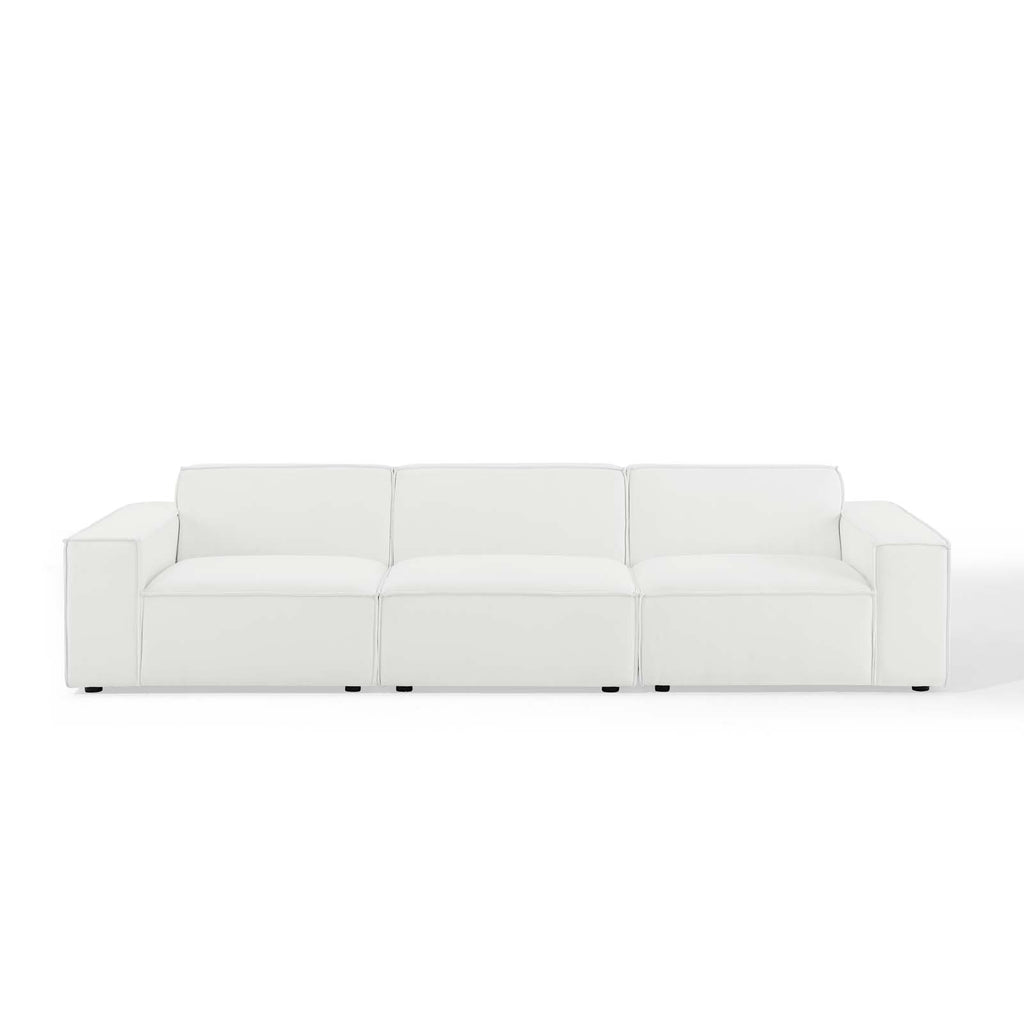 Restore 3-Piece Sectional Sofa in White