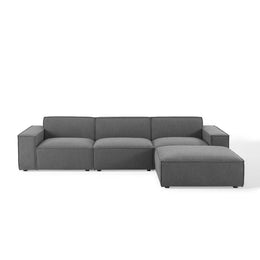 Restore 4-Piece Sectional Sofa in Charcoal-2