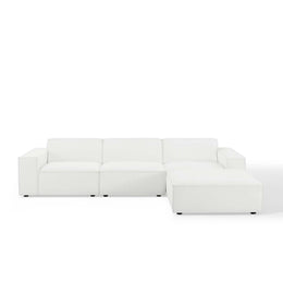 Restore 4-Piece Sectional Sofa in White-2