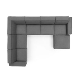 Restore 7-Piece Sectional Sofa in Charcoal