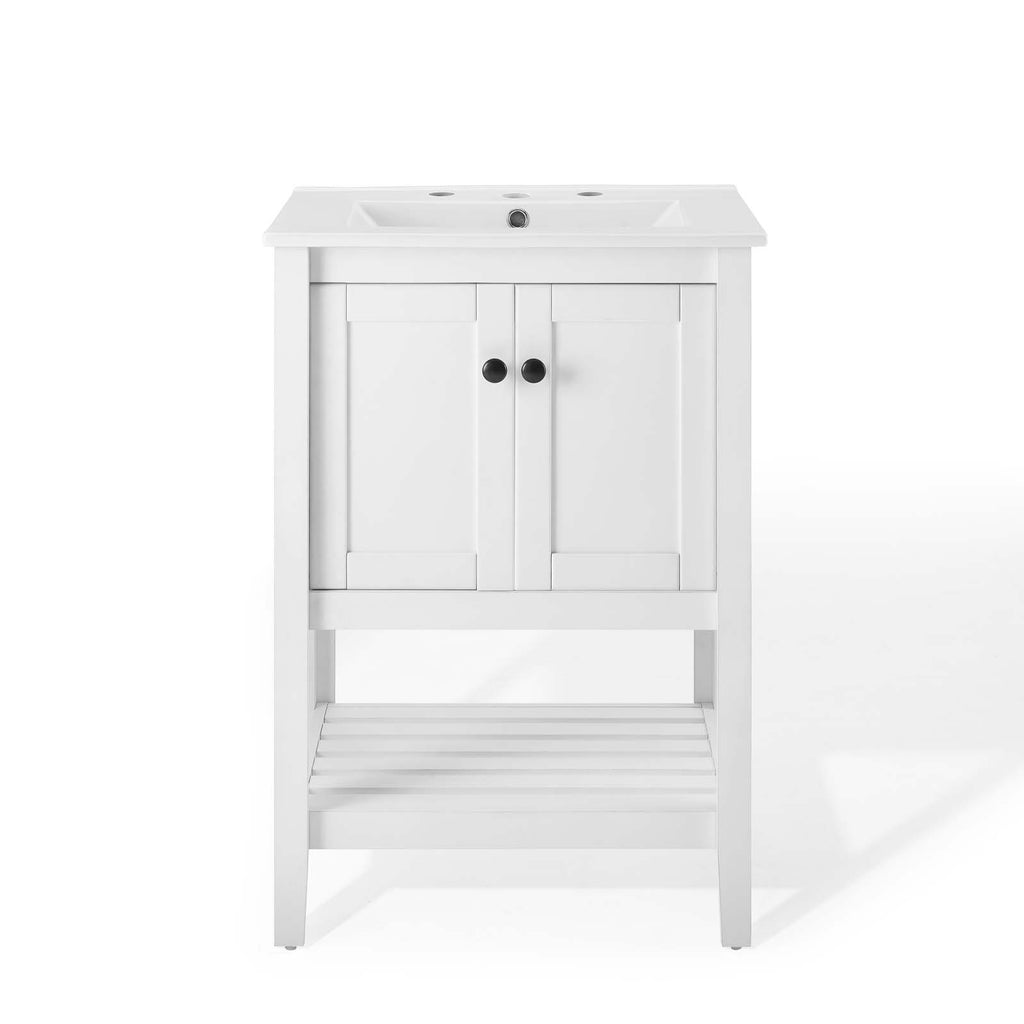 Prestige 24" Bathroom Vanity in White White