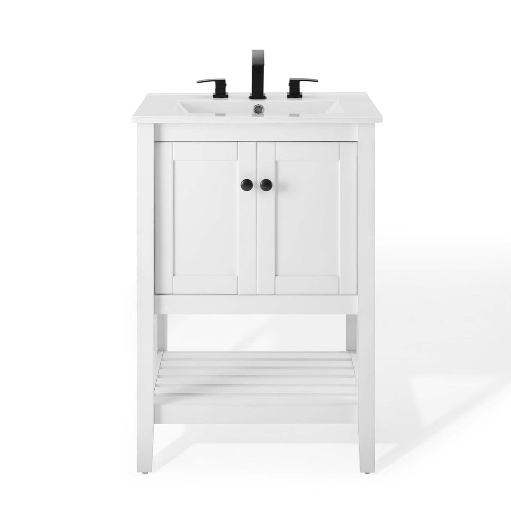 Prestige 24" Bathroom Vanity in White White