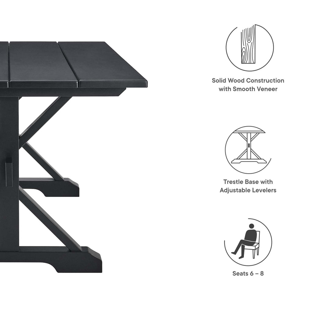 Windchime Wood Dining Table