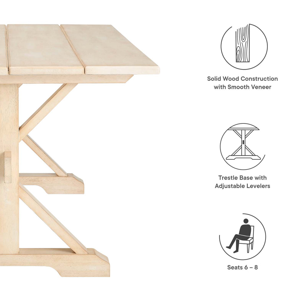 Windchime Wood Dining Table