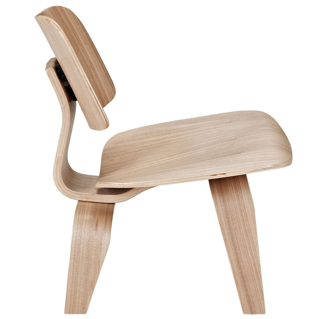 Fathom Wood Lounge Chair in Natural
