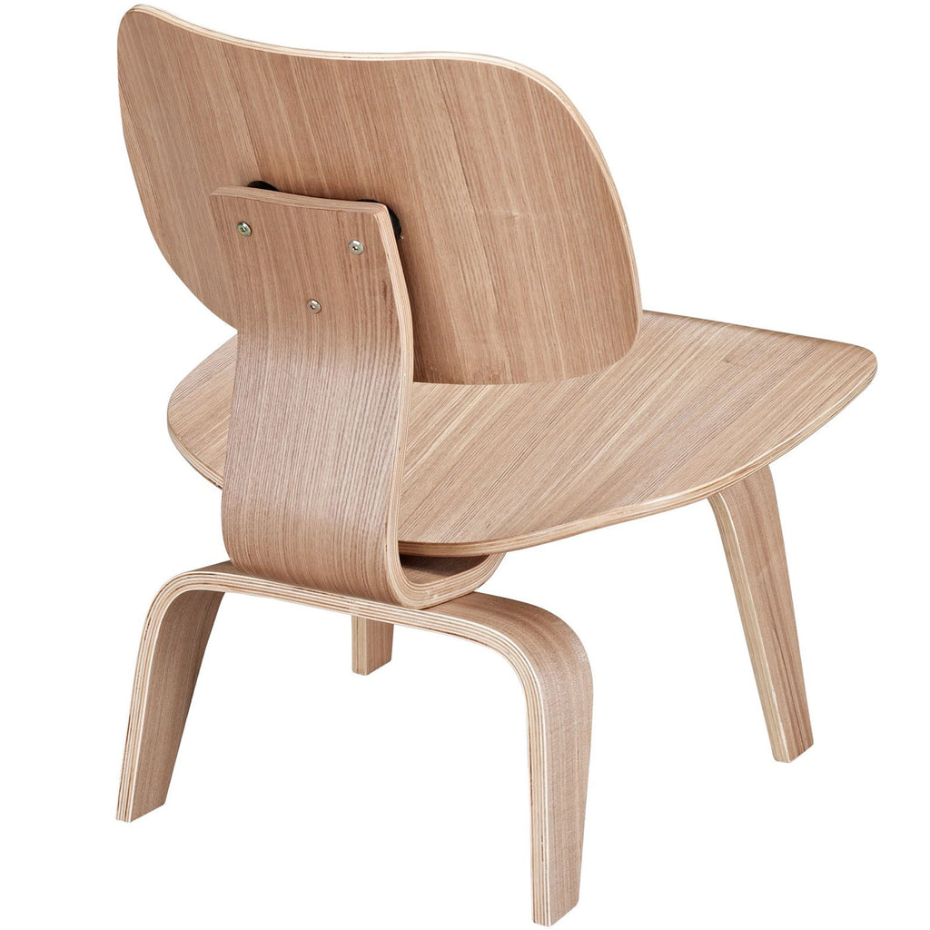 Fathom Wood Lounge Chair in Natural