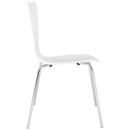 Ernie Dining Side Chair in White