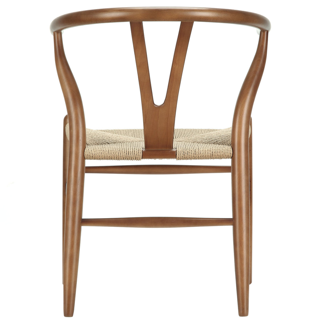 Amish Dining Wood Armchair in Walnut