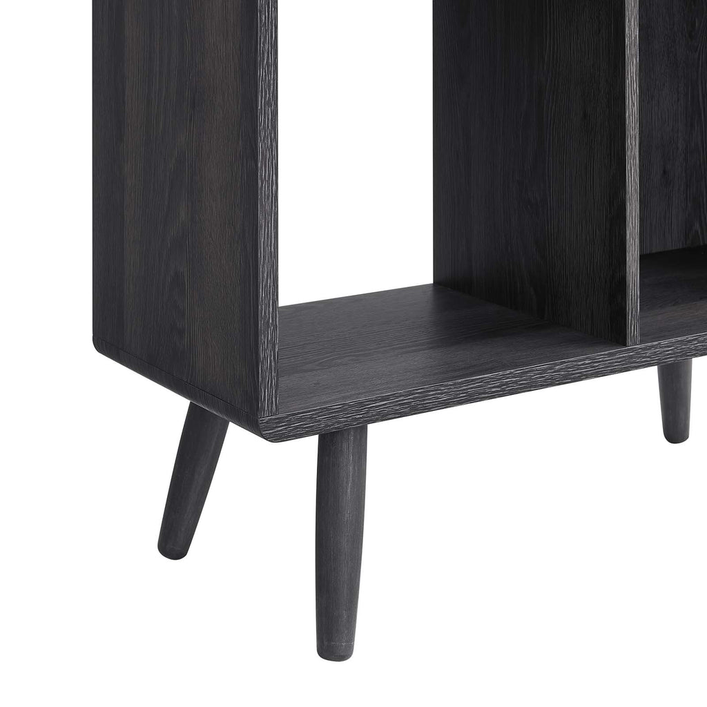 Transmit 5 Shelf Wood Grain Bookcase