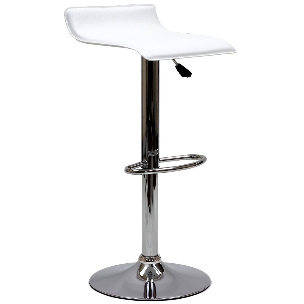 Gloria Bar Stool in White