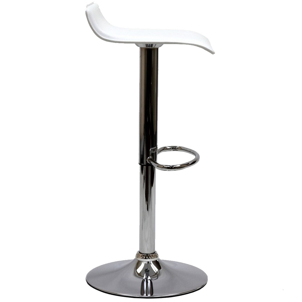 Gloria Bar Stool in White