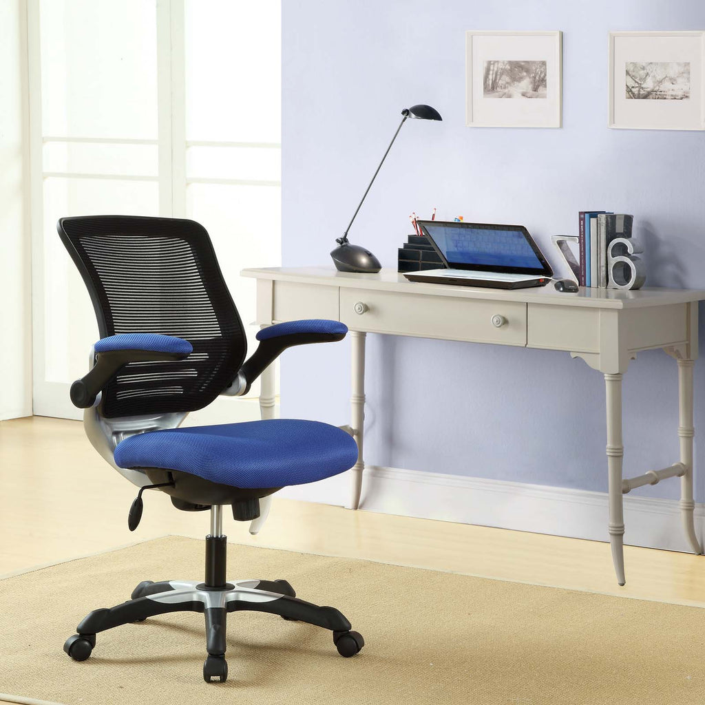 Edge Mesh Office Chair in Blue