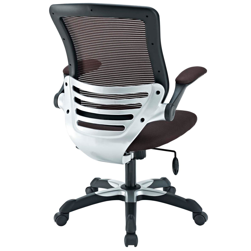 Edge Mesh Office Chair in Brown