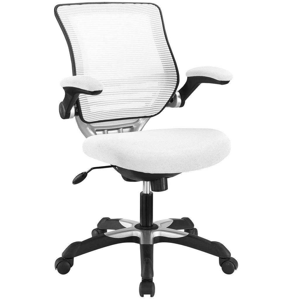 Edge Mesh Office Chair in White