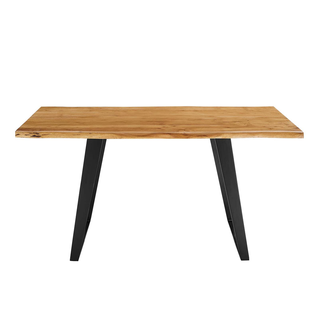 Viggo Live Edge Acacia Wood Acacia Wood Dining Table