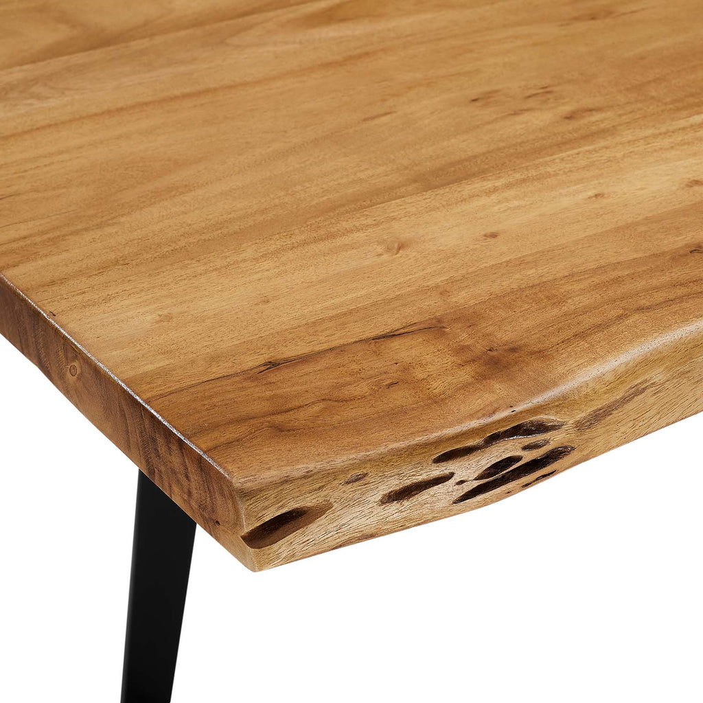 Viggo Live Edge Acacia Wood Acacia Wood Dining Table